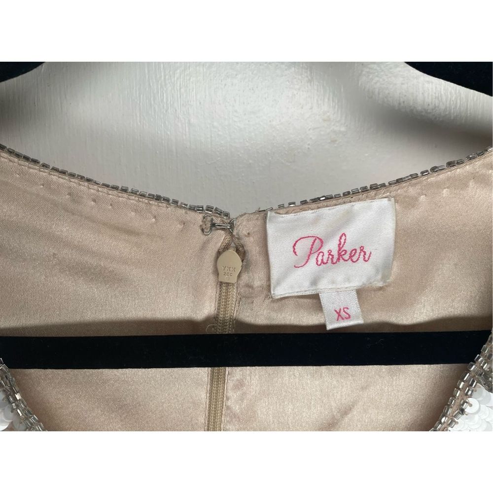 Parker Revolve Silk Sequin Serena mini cocktail Dress size xs - Picture 6 of 16